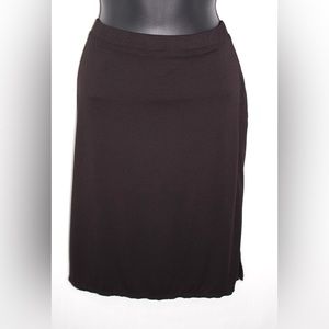 Max Studio Black Maxi Mini Skirt Size Small